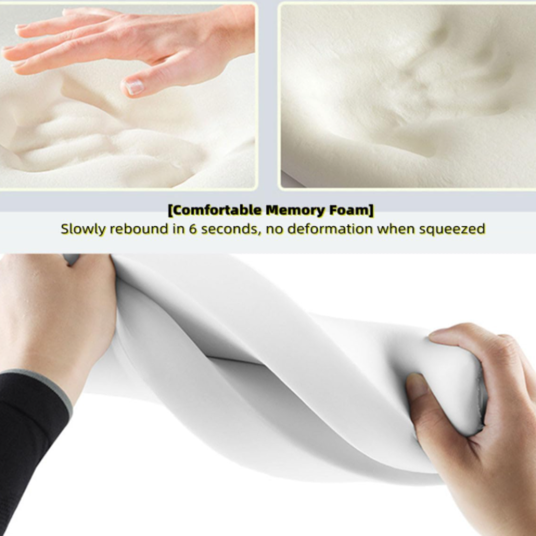 Car Console Armrest Cushion with Storage and Tissue Holder