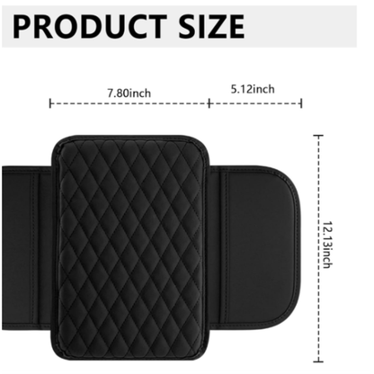 Car Armrest Organizer with Phone Pocket Storage Box