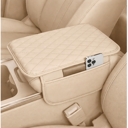 Car Armrest Organizer with Phone Pocket Storage Box